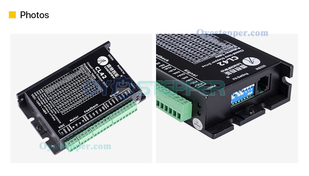 Leadshine CL42 Closed Loop Stepper Driver 0~2.5A 24~48VDC for Nema 17 Stepper Motor